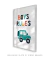 Quadro Decorativo Infantil Carrinho Boys Rules