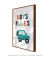 Quadro Decorativo Infantil Carrinho Boys Rules