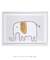 Quadro Decorativo Infantil Elefante Bege Safari - Quadros Incríveis