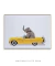 Quadro Decorativo infantil Elefante de Carro Amarelo - loja online