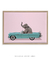 Imagem do Quadro Decorativo infantil Elefante de Carro Azul
