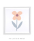 Quadro Decorativo Infantil Flor Série Nude - Quadros Incríveis