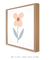 Quadro Decorativo Infantil Flor Série Nude