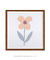 Quadro Decorativo Infantil Flor Série Nude - comprar online