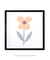 Quadro Decorativo Infantil Flor Série Nude - Quadros Incríveis