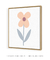 Quadro Decorativo Infantil Flor Série Nude - Quadros Incríveis