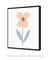 Quadro Decorativo Infantil Flor Série Nude