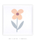 Imagem do Quadro Decorativo Infantil Flor Série Nude