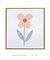 Quadro Decorativo Infantil Flor Série Nude - Quadros Incríveis