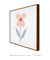 Quadro Decorativo Infantil Flor Série Nude - loja online