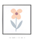 Quadro Decorativo Infantil Flor Série Nude