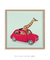 Imagem do Quadro Decorativo Infantil Girafa de Carro