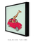 Quadro Decorativo Infantil Girafa de Carro - loja online