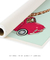 Quadro Decorativo Infantil Girafa de Carro