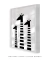 Quadro Decorativo Infantil Girafas Preto e Branco - loja online