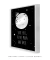 Quadro Decorativo infantil Love you to the Moon and Back Fundo Preto - loja online