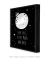 Quadro Decorativo infantil Love you to the Moon and Back Fundo Preto - loja online