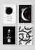Quadro Decorativo infantil Love you to the Moon and Back Fundo Preto - Quadros Incríveis