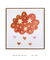 Quadro Decorativo Infantil Nuvem Laranja Aquarela - Quadros Incríveis