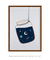 Quadro Decorativo Infantil Pote Céu Estrelado Oceano Azul Marinho - comprar online