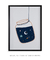 Quadro Decorativo Infantil Pote Céu Estrelado Oceano Azul Marinho - Quadros Incríveis