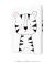 Quadro Decorativo Infantil Tigre Preto e Rosa - Quadros Incríveis