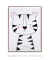 Quadro Decorativo Infantil Tigre Preto e Rosa - Quadros Incríveis