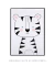 Imagem do Quadro Decorativo Infantil Tigre Preto e Rosa