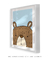 Quadro Decorativo Infantil Urso Color - loja online