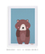 Imagem do Quadro Decorativo infantil Urso Floresta