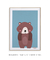 Quadro Decorativo infantil Urso Floresta - comprar online
