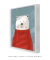 Quadro Decorativo Infantil Urso Polar - loja online