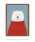 Quadro Decorativo Infantil Urso Polar - comprar online