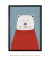 Quadro Decorativo Infantil Urso Polar - Quadros Incríveis
