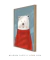 Quadro Decorativo Infantil Urso Polar na internet