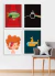 Quadro Decorativo Infantis Rock - Composição com 4 Quadros