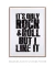 Quadro Decorativo It's Only Rock 'n' Roll - loja online