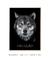 Quadro Decorativo Lobo Execução - comprar online
