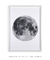 Quadro Decorativo Lua Fundo Branco - Quadros Incríveis