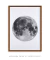 Quadro Decorativo Lua Fundo Branco - comprar online