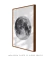 Quadro Decorativo Lua Fundo Branco - loja online