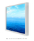 Quadro Decorativo Mar Azul Tranquilo Paisagem - loja online