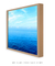 Quadro Decorativo Mar Azul Tranquilo Paisagem