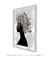 Imagem do Quadro Decorativo Mulher Negra Flores na Cabeça 2