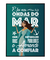 Quadro Decorativo Orixá Iemanjá - E foi nas ondas do mar