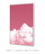 Quadro Decorativo Paisagem Céu Nuvem Rosa - Quadros Incríveis