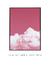 Imagem do Quadro Decorativo Paisagem Céu Nuvem Rosa