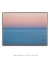 Quadro Decorativo Paisagem Mar Céu Rosa - Quadros Incríveis