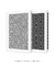 Quadros Decorativos Abstratos Geométricos Hexagonal Étnico - Composição com 2 Quadros - comprar online