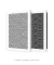 Quadros Decorativos Abstratos Geométricos Hexagonal Étnico - Composição com 2 Quadros - comprar online